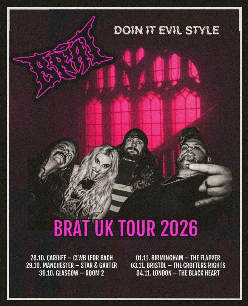 BRAT 2026 tour poster